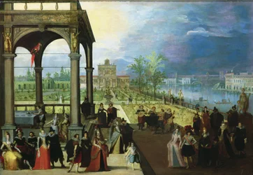 Festmahl in einem Palast